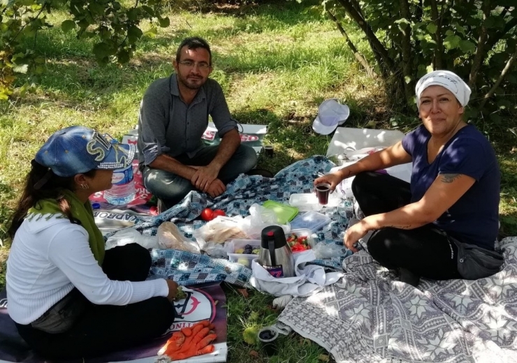 Fındık Toplayan Kadın Karşısında Tilkiyi Görünce Sohbete Başladı