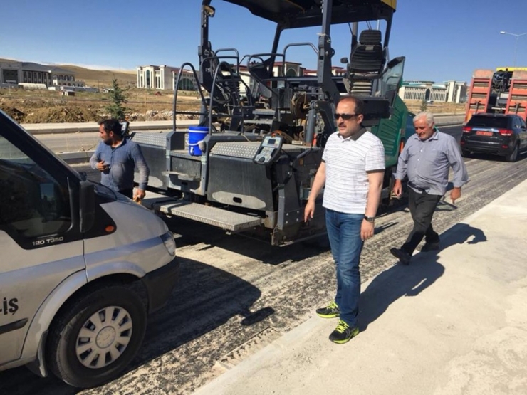 Vali Pehlivan Yol Ve Bina İnşaat Çalışmalarını İnceledi