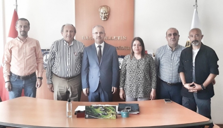 Cumhuriyet Başsavcısı İnal’dan Dagc’ye Veda Ziyareti