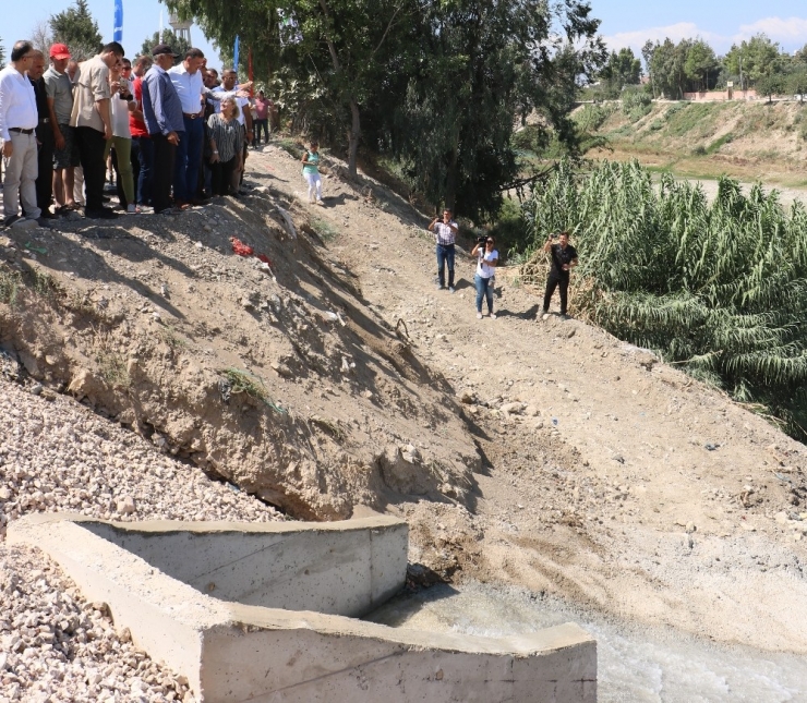 Asi Nehri’ne İlk Temiz Su Verildi