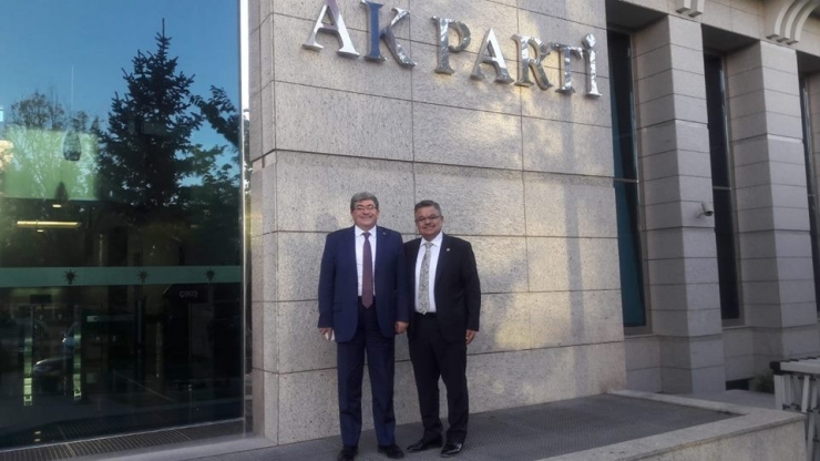 Başkan Can’ın Ankara’da Temaslarda Bulundu