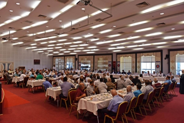 Vali Tekinarslan Muhtarlar, Stk’lar Ve Oda Başkanları İle Bir Araya Geldi