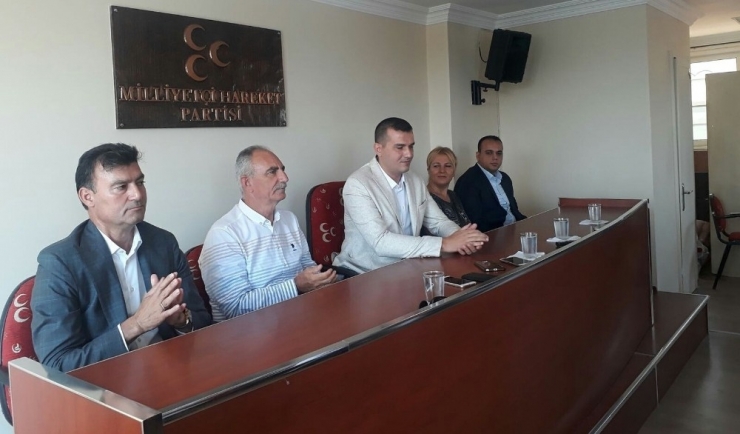 Aydın Mhp’de Bayramlaşma Töreni