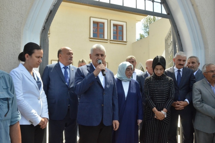 Tbmm Başkanı Binali Yıldırım, Bilgi Evi’nin Açılışını Yaptı
