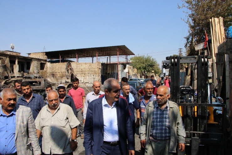 Demirkol, Oduncular Esnafını Ziyaret Etti