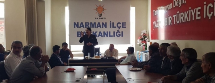 Milletvekili Aydemir’den Narman Buluşması