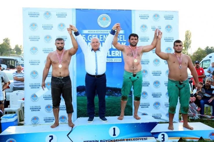 Karakucak Güreşleri 5’nci Gününde Erdemli’de