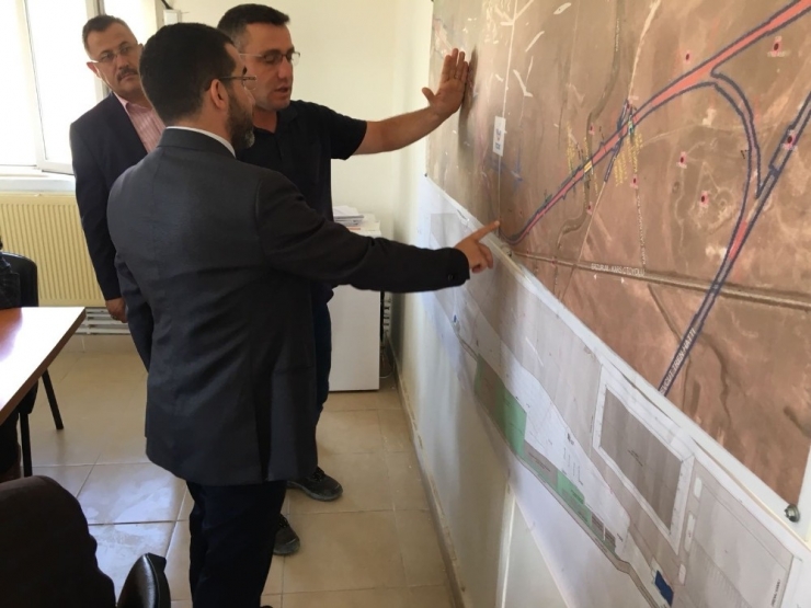 Başkan Çalkın, Lojistik Merkez’de İncelemelerde Bulundu