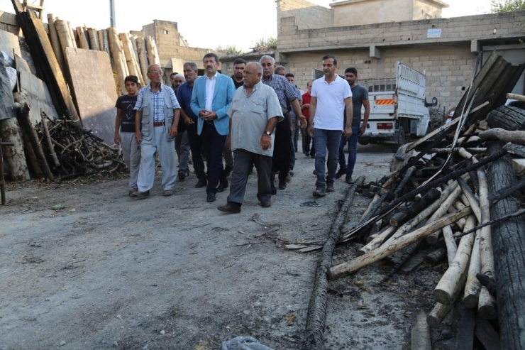 Yanan Oduncular Pazarı Esnafına Destek Sağlanacak