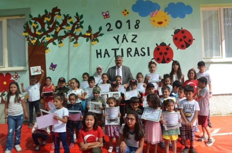 Ereğli’de Çocuk Atölyesinde Sertifika Heyecanı