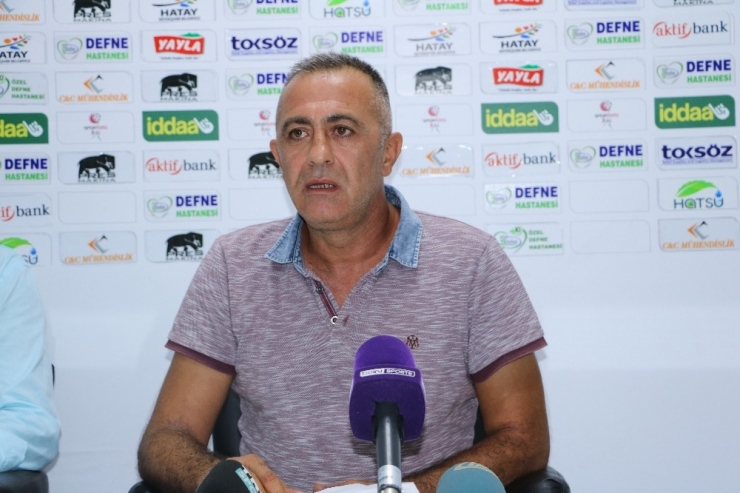 Murat Sönmez: “Ümit Veren Bir Hatayspor Var"