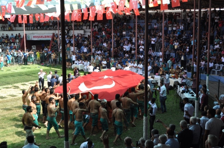 45. Afşin Eshab-ı Kehf Kültür Ve Karakucak Güreş Festivali Başladı