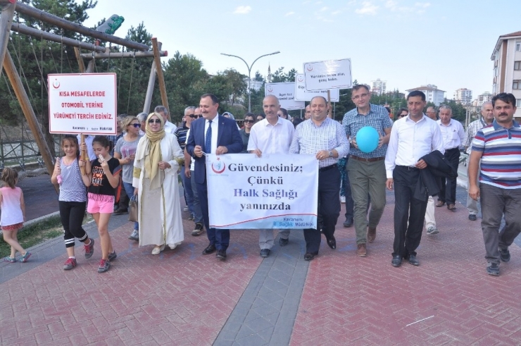 Kastamonu’da Sağlıklı Yaşam Yürüyüşü Gerçekleştirildi