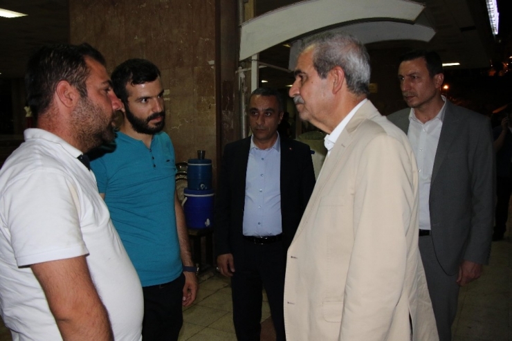 Demirkol Hasta Yakınlarını Ziyaret Etti