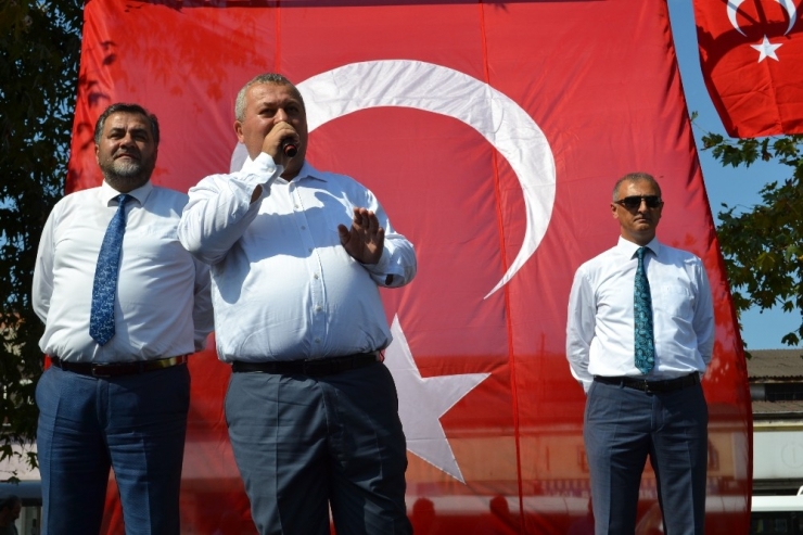 Mhp’li Enginyurt’tan Miting Gibi Basın Açıklaması