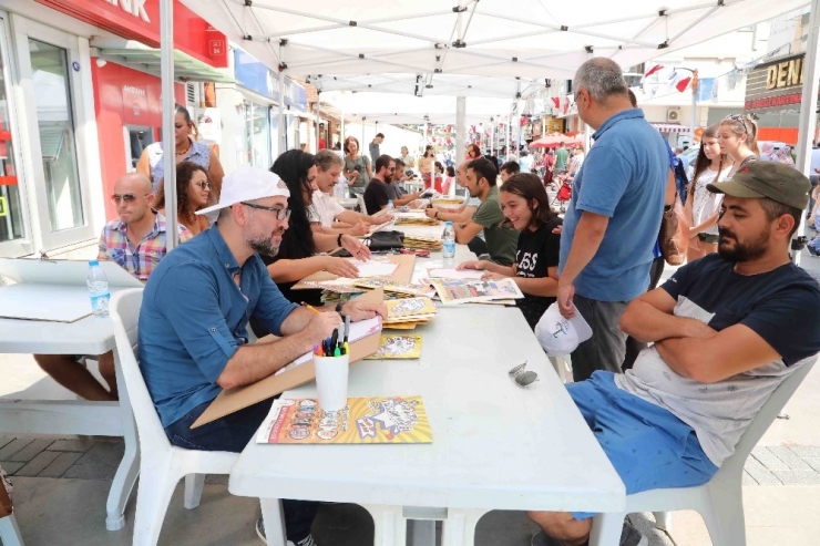 Bayraklı’da Karikatür Şenliği