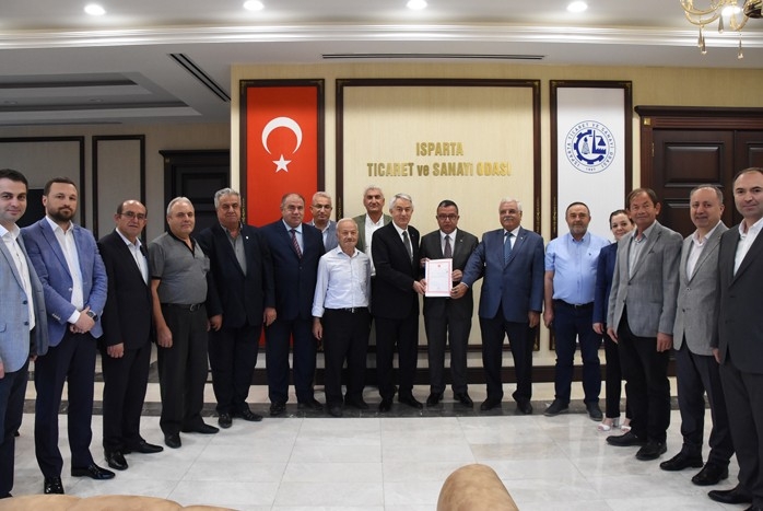 “Isparta’nın Ekonomik Çalışmaları Itso Ekonomi Kampusu’nda Yürüyecek”