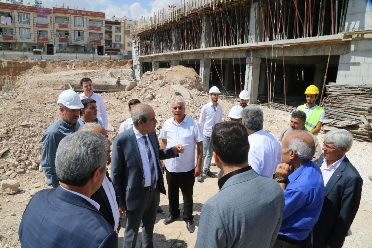 Haliliye’de Gençlik Ve Kültür Merkezi Çalışmaları Sürüyor