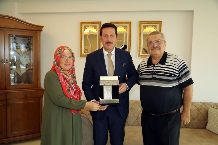 Başkan Tok, Hacıların Duasını Aldı