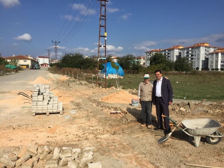 Pazaryeri’nde Bozulan Yollar Onarılıyor