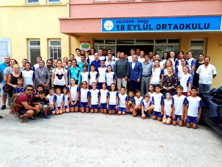 Atletizm Federasyonu Başkanı Çintimar Erdek’te