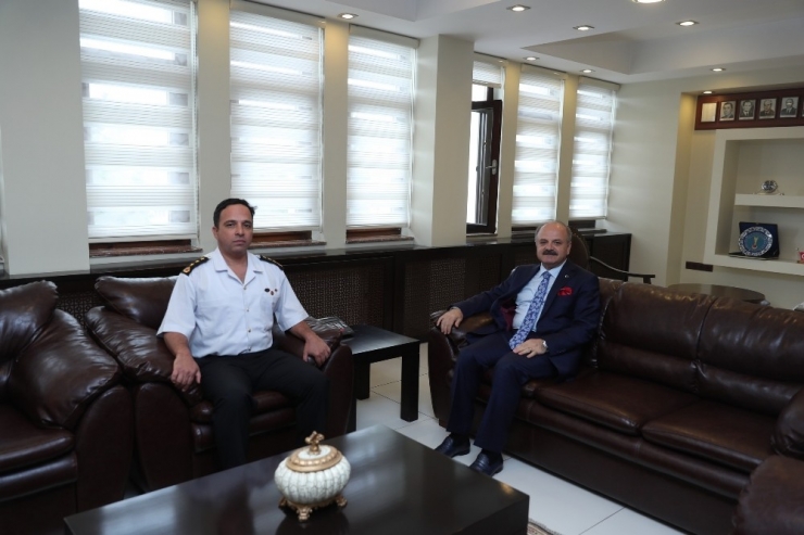 Vali Çakacak’tan Albay Şen’e Ziyaret