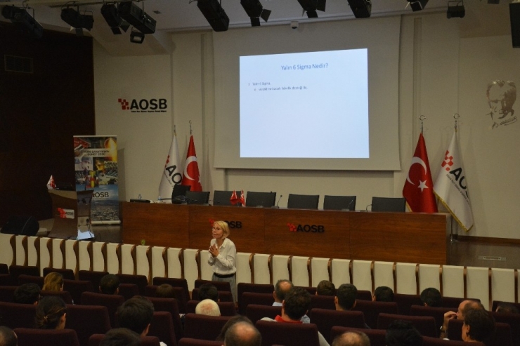 Aosb’de “Yalın 6 Sigma” Eğitimi