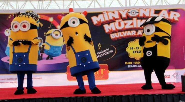 Samsun ’Minyonlar’ı Çok Sevdi