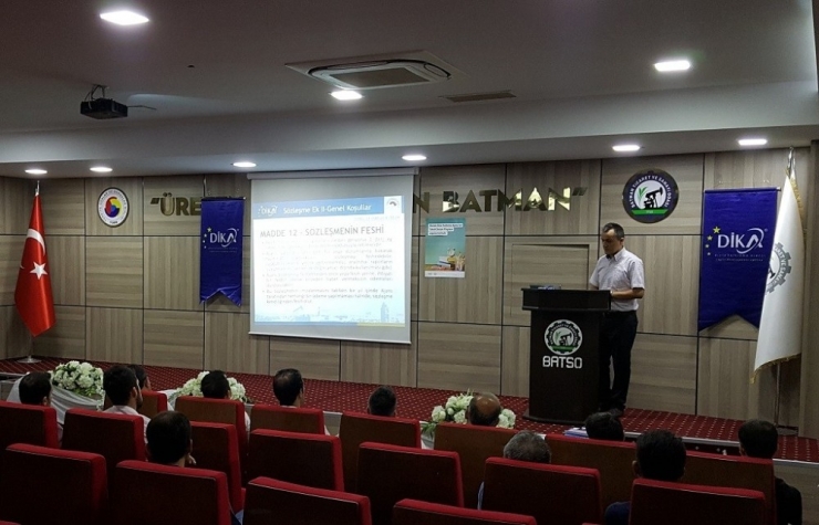 Dika’dan Dört İlde Proje Uygulama Eğitimleri