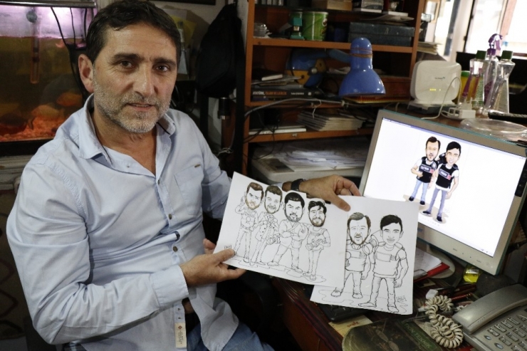 Kentin Sorunlarını Karikatürle Anlatıyor