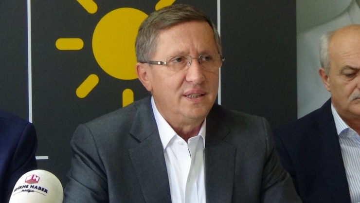 İyi Parti Grup Başkan Vekili Lütfü Türkkan Edirne’de