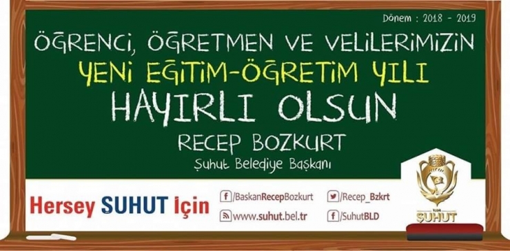 Başkan Bozkurt’an Yeni Eğitim Öğretim Yılı Mesajı