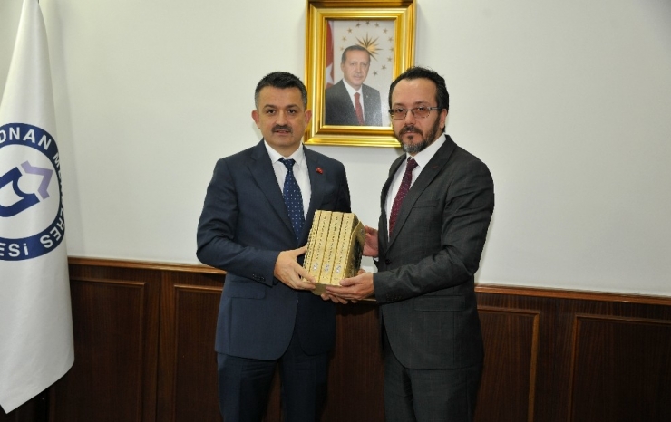 Adü, Bakan Pakdemirli’yi Ağırladı