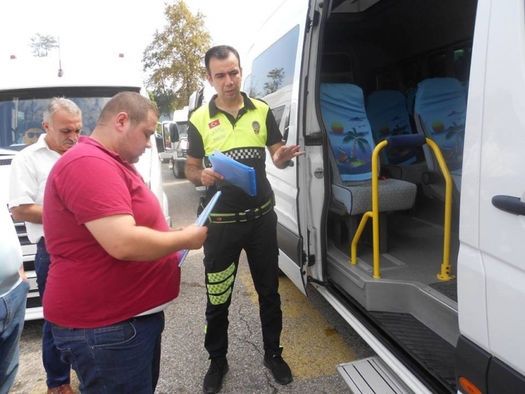 Giresun’da Okul Servisleri Denetlendi