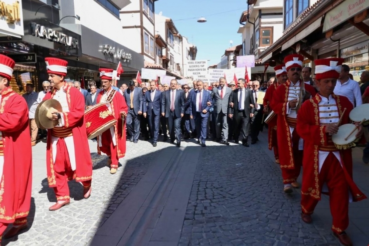 Konya’da Ahilik Haftası Ve Esnaf Bayramı Kutlamaları Başladı