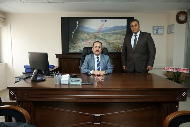 Vali Pehlivan’dan Tapu Ve Kadastro Müdürlüğü’ne Ziyaret