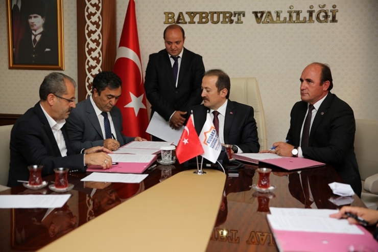 Kudaka’dan Bayburt’a 4 Proje İçin Destek