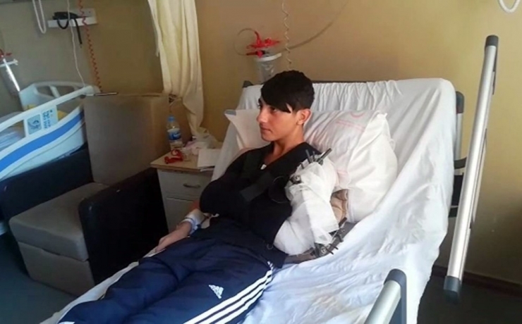 İş Kazasında Kolu Kopan Çocuk Nakil Bekliyor