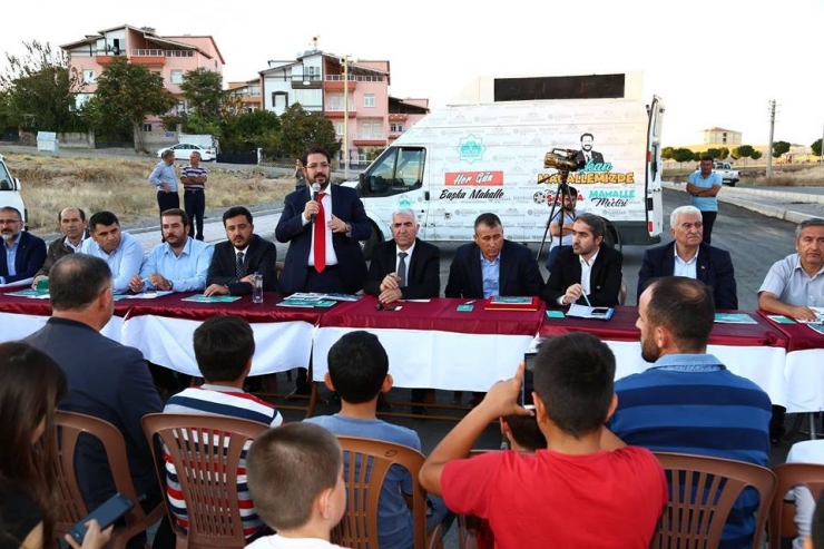 Başkan Mahallemizde Ekibi Yunus Emre Mahallesinde