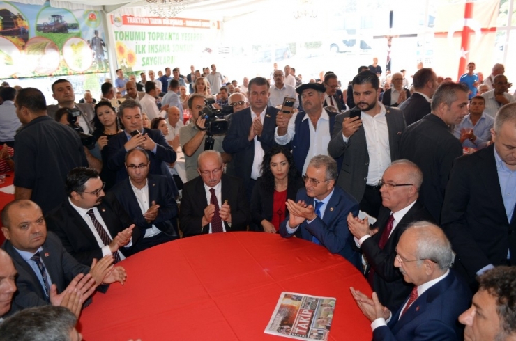 Chp Genel Başkanı Kılıçdaroğlu: “Tarımda Sağlıklı, Tutarlı Bir Planlama Lazım"