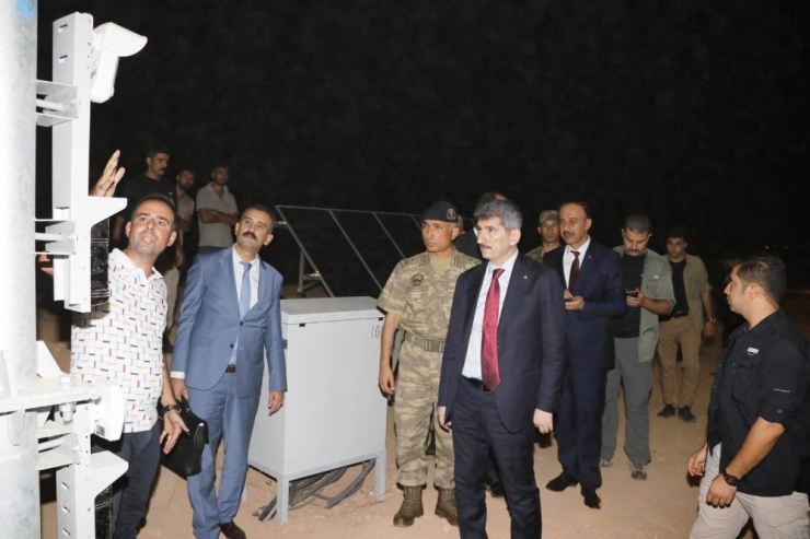 İçişleri Bakan Yardımcısı İnce Sınır Hattında İncelemelde Bulundu