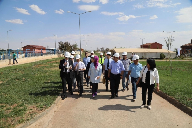 Japon İşbirliği Aajansı’nın Yetkilileri Kilis’te Atık Su Arıtma Tesisini Ziyaret Etti