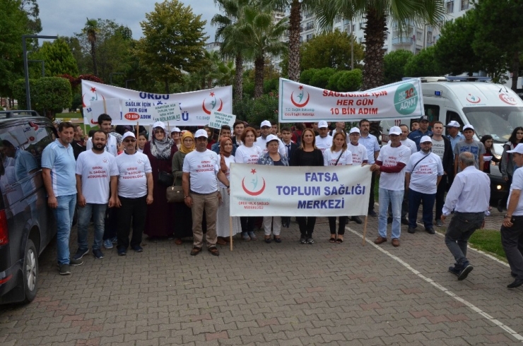 Fatsa’da ’Sağlık İçin Hareket Yürüyüşü’