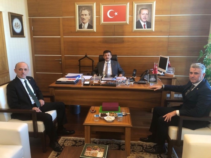 Başkan Öztürk’ten Yavuz’a Hayırlı Olsun Ziyareti