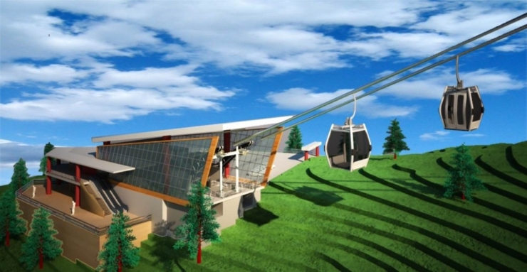 Kartepe’de Teleferik İçin Çalışmalar Başladı