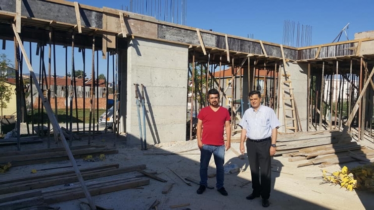 Başkan Yalçın, Hanımlar Lokali Ve Sosyal Tesis Projesini İnceledi