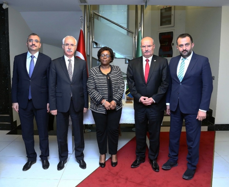 Ato Başkanı Baran’dan Tanzanya Büyükelçisi Kiondo’ya Ziyaret