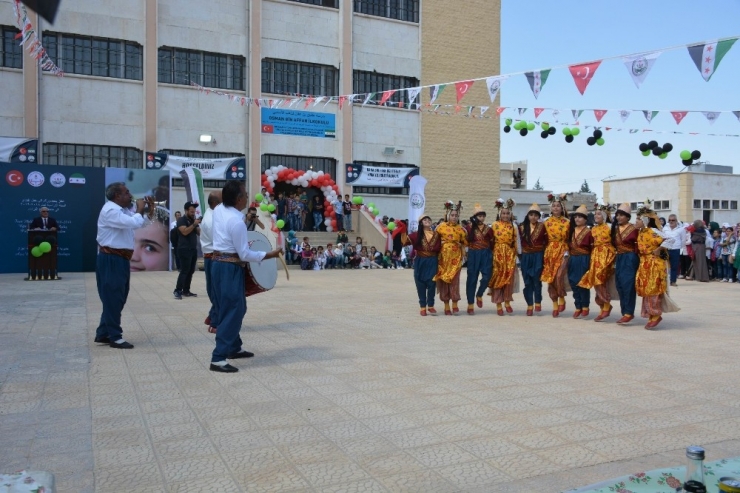 Azez’de Osman Bin Affan İlkokulunun Açılışı Yapıldı