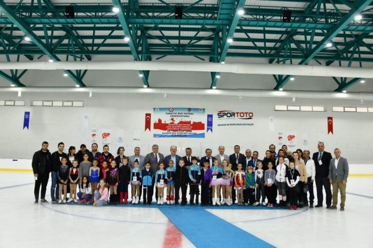 Minik Patenciler Samsun’da Yarıştı