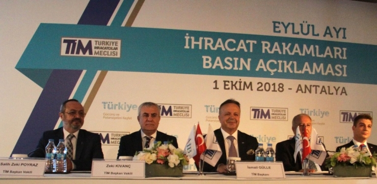 Türkiye’nin Eylül Ayı İhracatı 14,5 Milyar Dolar